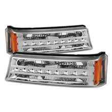 Carregar imagem no visualizador da galeria, Xtune Chevy Silverado 03-06 / Avalanche 02-06 LED Bumper Lights Chrome CBL-JH-CS03-LED-C