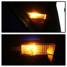 Carregar imagem no visualizador da galeria, Xtune Toyota Tundra 07-13 LED Light Bar Projector Headlights Black Smoked PRO-JH-TTU07-LED-BSM