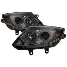 Carregar imagem no visualizador da galeria, Spyder BMW Z4 03-08 Projector Headlights Halogen Model Only - LED Halo Smoke PRO-YD-BMWZ403-HL-SM