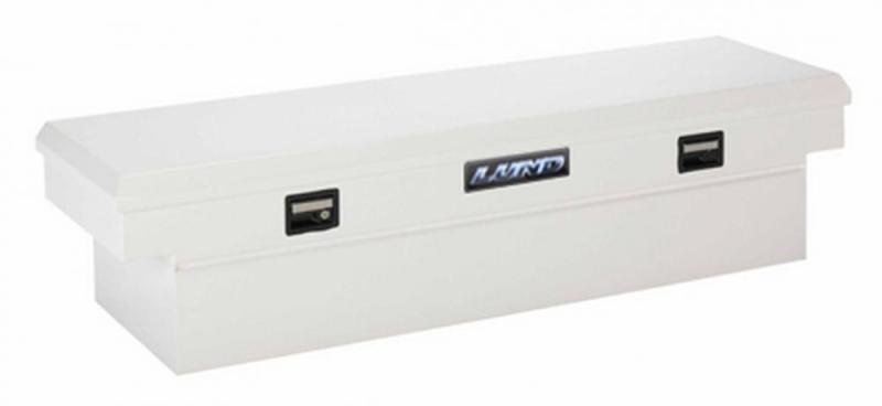 Lund Universal Steel Pro Cross Bed Box - White