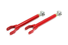 Carregar imagem no visualizador da galeria, BMR 10-15 5th Gen Camaro Trailing Arms Rear w/ Single Adj. Rod Ends - Red