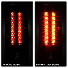 Carregar imagem no visualizador da galeria, Spyder Chevy Silverado 07-13 LED Tail Lights Blk ALT-YD-CS07-LED-BK