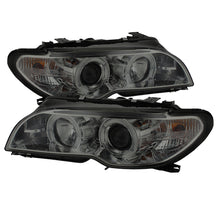 Carregar imagem no visualizador da galeria, Spyder BMW E46 3-Series 04-06 2 DR Projector Halogen Model- LED Halo Smke PRO-YD-BMWE4604-2DR-HL-SM