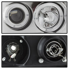 Carregar imagem no visualizador da galeria, Spyder GMC Sierra 1500/2500/3500 07-13 Projector Headlights LED Halo- LED Chrome PRO-YD-GS07-HL-C