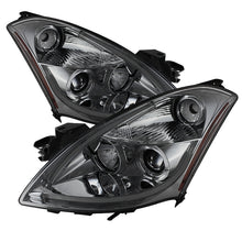 Carregar imagem no visualizador da galeria, Spyder Nissan Altima 4Dr 10-12 Projector Headlights Light DRL LED Halo Smke PRO-YD-NA104D-LTDRL-SM