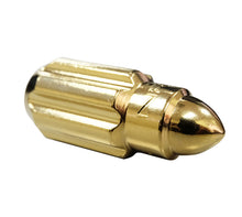 Carregar imagem no visualizador da galeria, NRG 500 Series M12 X 1.5 Bullet Shape Steel Lug Nut Set - 21 Pc w/Lock Key - Chrome Gold