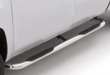 Carregar imagem no visualizador da galeria, Lund 01-13 Chevy Silverado 1500 Crew Cab (Body Mount) 3in. Round Bent SS Nerf Bars - Polished