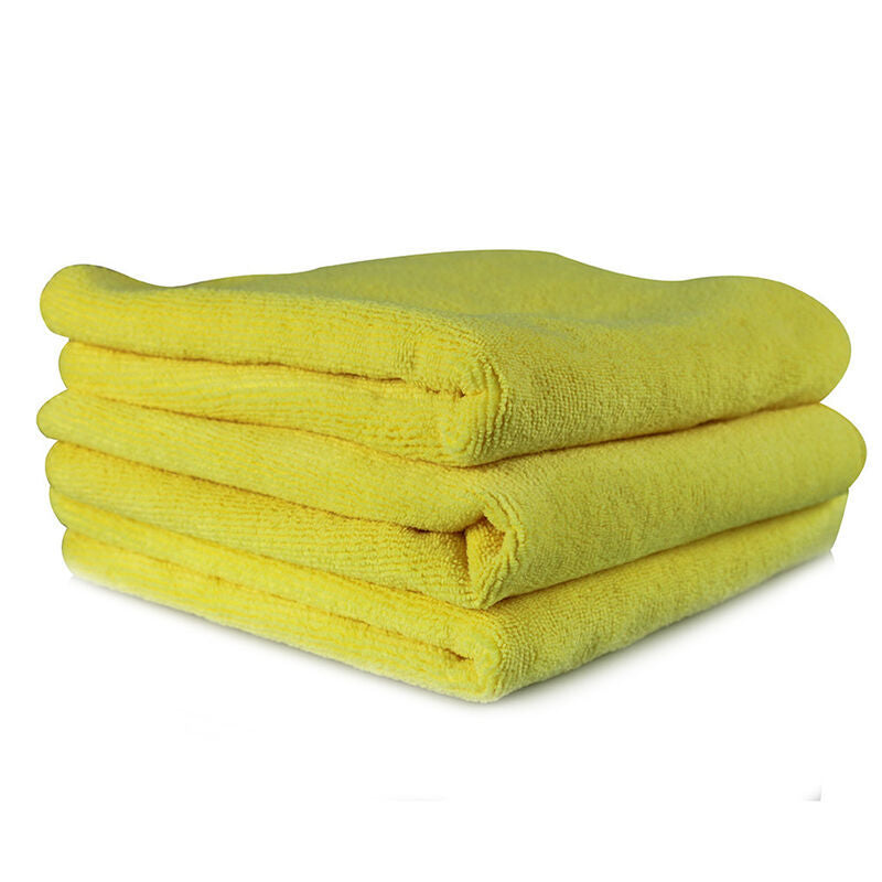 Chemical Guys Workhorse Professional Microfiber Towel - 16in x 16in - Yellow - 3 Pack (P16)
