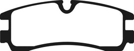 EBC 98-04 Cadillac Seville 4.6 Redstuff Rear Brake Pads