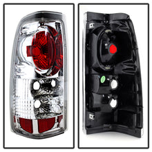 Carregar imagem no visualizador da galeria, Spyder Chevy Silverado 1500/2500 99-02 (Not Stepside) Euro Style Tail Lights Chrm ALT-YD-CS99-C