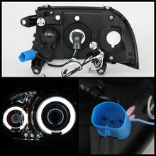 Carregar imagem no visualizador da galeria, Spyder Dodge Dakota 97-04/Durango 98-03 1PC Projector Headlights LED Halo LED Chrm PRO-YD-DDAK97-C