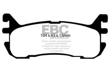 Carregar imagem no visualizador da galeria, EBC 97-02 Ford Escort 2.0 Ultimax2 Rear Brake Pads