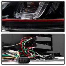 Carregar imagem no visualizador da galeria, Spyder Volkswagen Golf / GTI 10-13 Version 3 Projector Headlights - Black PRO-YD-VG10V3R-DRL-BK