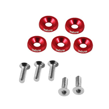 Load image into Gallery viewer, Xtune 7075-T6 Aluminum Concave Washer Red ACC-WASHER-RD