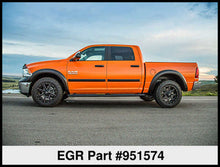 Load image into Gallery viewer, EGR Double Cab Front 41.5in Rear 28in Rugged Style Body Side Moldings (951574)