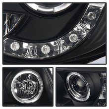 Carregar imagem no visualizador da galeria, Spyder Toyota Tacoma 05-11 Projector Headlights LED Halo LED Blk Smke PRO-YD-TT05-HL-BSM