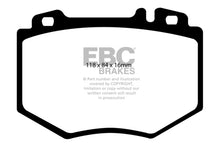 Carregar imagem no visualizador da galeria, EBC 03-06 Mercedes-Benz CL600 5.5 Twin Turbo Yellowstuff Front Brake Pads