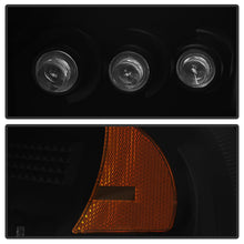 Carregar imagem no visualizador da galeria, Spyder GMC Sierra 1500/2500 99-06 Projector Headlights CCFL Halo LED Blk Smke PRO-YD-CDE00-CCFL-BSM