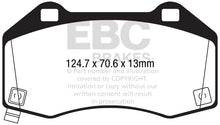 Carregar imagem no visualizador da galeria, EBC 2017+ Fiat 124 Spider 1.4L Turbo Abarth Ultimax2 Front Brake Pads