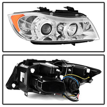 Carregar imagem no visualizador da galeria, Spyder BMW E90 3-Series 06-08 Projector LED Halo Amber Reflctr Rplc Bulb Chrm PRO-YD-BMWE9005-AM-C
