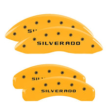 Carregar imagem no visualizador da galeria, MGP 4 Caliper Covers Engraved Front &amp; Rear MGP Red finish silver ch
