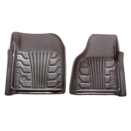 Lund 16-17 Nissan Titan XD Crew Cab Catch-It Floormat Front Floor Liner - Grey (2 Pc.)
