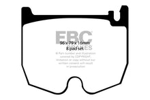 Carregar imagem no visualizador da galeria, EBC 03-06 Mercedes-Benz CL55 AMG 5.4 Supercharged Yellowstuff Front Brake Pads