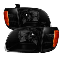 Carregar imagem no visualizador da galeria, Xtune Toyota Tundra Regular/Access 00-04 OEM Style Headlights &amp; Corner Lights HD-JH-TTUN00-AM-BSM