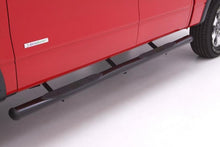 Carregar imagem no visualizador da galeria, Lund 99-13 Chevy Silverado 1500 Ext. Cab 4in. Oval Straight Steel Nerf Bars - Black