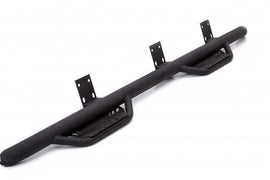 Lund 07-13 Chevy Silverado 1500 Crew Cab Terrain HX Step Nerf Bars - Black