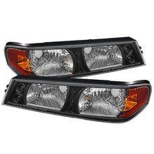 Carregar imagem no visualizador da galeria, Xtune Chevy Colorado 04-12 / GMC Canyon 04-12 Bumper Lights Black CBL-YD-CCO04-BK