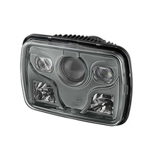 Carregar imagem no visualizador da galeria, Xtune Rectangular SeaLED Beam 7X6 Inch LED Headlights ( High/Low Beam ) Black PRO-JH-7X6LED-HL-BK