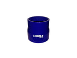 Acoplador de silicone de transição de solução de torque: universal azul de 2,75 polegadas a 3 polegadas