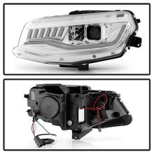 Carregar imagem no visualizador da galeria, Spyder Chevy Camaro 16-18 (Do Not Fit Halogen) Projector Headlights Chrome PRO-YD-CCAM16HIDSI-SEQ-C