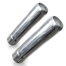 Carregar imagem no visualizador da galeria, Stainless Works Pencil Cut Exhaust Tips 2 1/4in Body 2 1/4in ID Inlet
