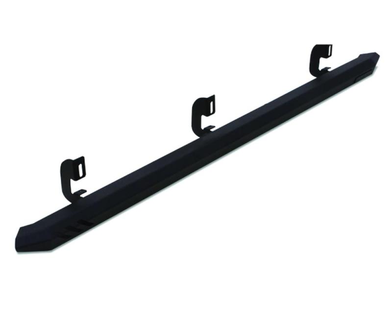 Lund 07-17 Chevy Silverado 1500 Ext. Cab (Excl. Models w/Def Tank Extended Cab) Rock Rails - Black