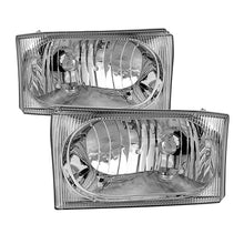 Carregar imagem no visualizador da galeria, Xtune Ford F250 F350 F450 Superduty Excursion 99-04 OEM Style Headlights Chrome HD-JH-FF25099-OE-C