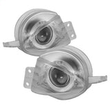 Spyder BMW E90 4dr 05-08 Halo Projector Fog Lights w/Switch Clear FL-P-BE9005-HL