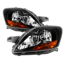 Carregar imagem no visualizador da galeria, xTune Toyota Yaris Sedan 06-12 OEM Style Headlights - Black HD-JH-TYA06-AM-BK