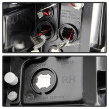 Carregar imagem no visualizador da galeria, Spyder GMC Sierra 14-16 LED Tail Lights Black Smoke ALT-YD-GS14-LBLED-BSM