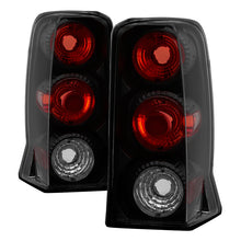 Carregar imagem no visualizador da galeria, Spyder Cadillac Escalade 02-06 Euro Tail Lights Black Smoke ALT-YD-CE02-BSM