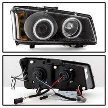 Carregar imagem no visualizador da galeria, Spyder Chevy Silverado 1500 03-06 Projector HeadlightsCCFLHalo LED Blk High H1 PRO-YD-CS03-CCFL-BK