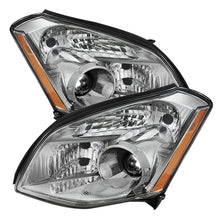 Carregar imagem no visualizador da galeria, Xtune Nissan Maxima (Halogen Only) 07-08 Crystal Headlights Chrome HD-JH-NM07-AM-C