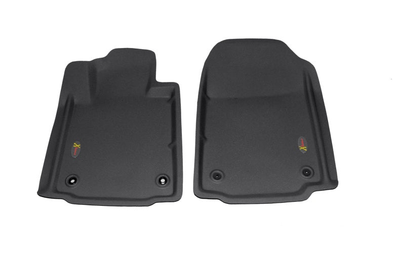 Lund 07-10 Toyota Tundra Double Cab Catch-All Xtreme Frnt Floor Liner - Black (2 Pc.)