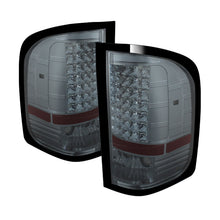 Carregar imagem no visualizador da galeria, Xtune Chevy Silverado 07-13 LED Tail Lights Smoke ALT-JH-CS07-LED-SM