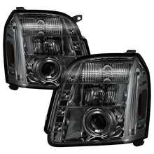 Carregar imagem no visualizador da galeria, Spyder GMC Yukon 07-14/Yukon Denali 07-14 Projector Headlights LED Halo LED Smke PRO-YD-GY07-HL-SM