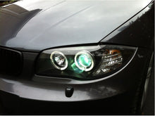 Carregar imagem no visualizador da galeria, Spyder BMW E87 1-Series 08-11 Projector Headlights LED Halo Black High H1 Low H7 PRO-YD-BMWE87-HL-BK