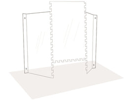 Retail Counter Shield