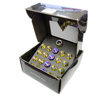 Carregar imagem no visualizador da galeria, NRG 200 Series M12 X 1.5 Titanium Lug Nut Set - 21 Pc w/Lock Key Socket - Neochrome