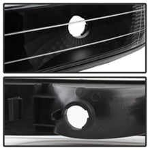 Carregar imagem no visualizador da galeria, Xtune Chevy TahOE 00-06 Amber Crystal Headlights w/ Bumper Lights Black HD-JH-CSIL99-SET-AM-BK